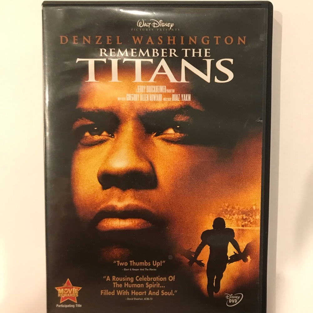 Remember the Titans Movie DvD & Case